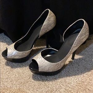 Lace heels
